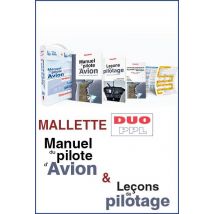 Mallette Duo Ppl : Le Manuel Du Pilote D'Avion 20e Ed + Lecons De Pilotage 7e Ed