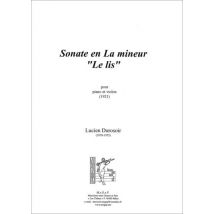 Sonate En La Mineur - Le Lis - Pour Piano Et Violon