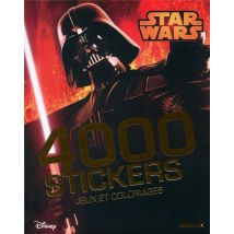 Disney Star Wars 4000 Stickers Jeux Et Coloriages