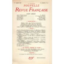 La Nouvelle Revue Francaise T.51