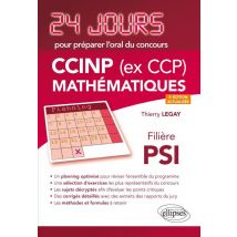 24 Jours : Mathématiques - Ccinp (ex Ccp) - Psi