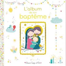 Mon Livre De Baptême Avec Icône Sur Bois