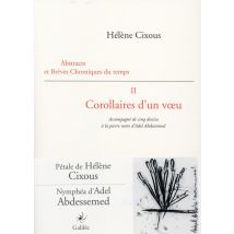 Abstracts Et Brèves Chroniques Du Temps T.2 - Corollaires D'Un Voeu