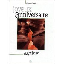 Anniversaire Esperer + Carte