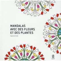 Mandalas Avec Des Fleurs Et Des Plantes
