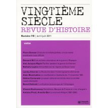 Revue Vingtieme Siecle N.110
