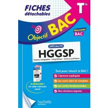 Objectif Bac : Spécialité Hggsp - Terminale - Fiches Détachables