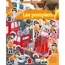 Mon Cahier De Stickers - Les Pompiers