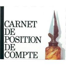 Piqure Position De Compte 16x19,5cm 40pages