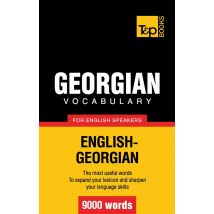 Georgian Vocabulary For English Speakers : 9000 Words