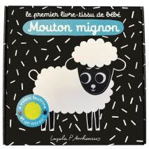 Le Premier Livre Tissu De Bébé : Mouton Mignon