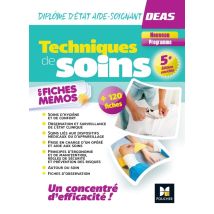 Techniques De Soins En Fiches Mémos - Deas Diplôme D'Etat Aide-soignant - 2024-2025