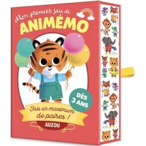 Mon Premier Jeu De Animémo - Fais Un Maximum De Paires ! - Auzou Editions