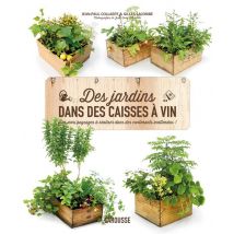 Des Jardins Dans Des Caisses À Vin