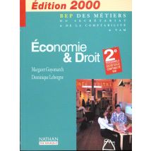 Economie Et Droit 2e Professionnelle