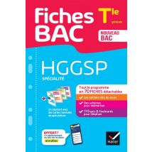 Fiches Bac : Spécialité Hggsp - Terminale Générale - Tout Le Programme En 70 Fiches Détachables