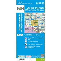 2148et : Ax-les-thermes - Pnr Des Pyrénées Ariégeoises