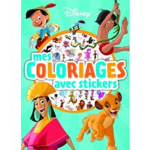 Disney - Mes Coloriages Avec Stickers - Les Vieux Classiques Disney