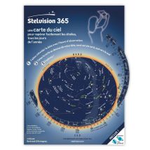 Stelvision 365 : Une Carte Du Ciel Pour Repérer Facilement Les Étoiles, Tous Les Jours De L'Année