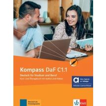 Kompass Daf : Allemand : C1.1 - Livre + Cahier D'Activités Hybride