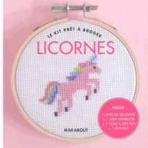 Kit Point De Croix Licorne