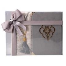 Moyen Coffret Gris : Coran/ Tapis/ Tasbih