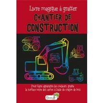 Livre Magique À Gratter - Chantier De Construction