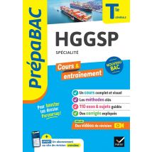 Prépabac Cours & Entraînement : Hggsp, Spécialité - Terminale Générale