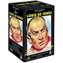 Coffret Louis De Funes : Dans L'Eau Qui Fait Des Bulles - Courte Tête - Un Drôle De Caïd - La Bande À Papa - Les Pissen