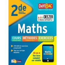 Defibac : Mathématiques - 2de (édition 2018)