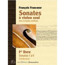 Sonates À Violon Seul Et Basse Continue Livre I, Sonates 1 A 10