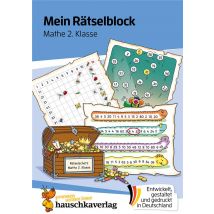 Mein Rätselblock Mathe 2. Klasse : A5-übungsblock