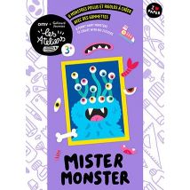 Mister Monster : 8 Monstres Poilus Et Rigolos À Créer Avec Des Gommettes - Gallimard