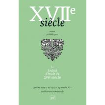Revue Xviie Siècle N.294 (édition 2022)