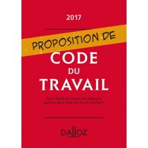 Proposition De Code Du Travail