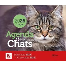Agenda Des Chats 2026 - - PAS DE MARQUE -