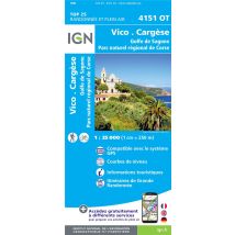4151ot - Vico, Cargèse, Golfe De Sagone, Parc Naturel Régional De Corse (4e Édition)