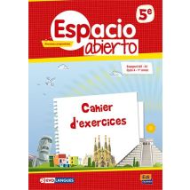 Espacio Abierto : Espagnol - 5e - Libro De Ejercicios