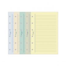 Recharges Agenda - Exatime 14 - 8 X 12.5 Cm - Exacompta - 32 Feuillets Couleurs