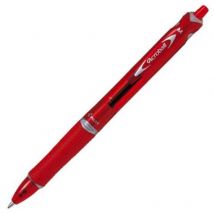 Acroball Rouge Acroball Clip Plastique Moyen Rouge - Pilot