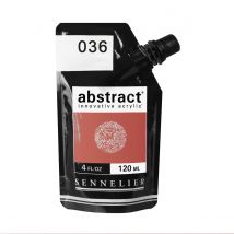 Tube 120 Ml De Peinture Acrylique Abstract Sennelier - Iridescent Cuivre N°036 - Fine - Opaque