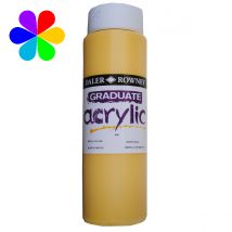 Acrylique Fine Graduate Naples Yellow 500ml - Daler Rowney
