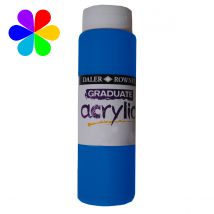 Acrylique Fine Graduate Ultramarine Blue 500ml - Daler Rowney