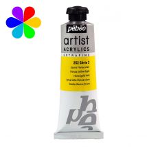 Acrylique Extra-fine Pébéo 37 Ml S2 252 Jaune Hansa Clair
