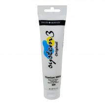 Acry System 3 - 150ml - White Titanium - Daler Rowney