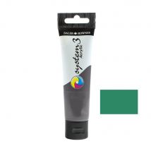 Tube 59 Ml De Peinture Acrylique Daler Rowney - System 3 - Emeraude
