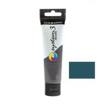 Tube 59 Ml De Peinture Acrylique Daler Rowney - System 3 - Phthalo Turquoise