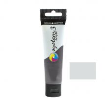 Tube 59 Ml De Peinture Acrylique Daler Rowney - System 3 - Argent (hue)