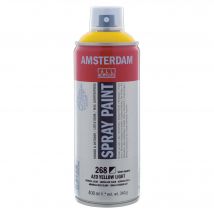 Bombe De Peinture Amsterdam - 400ml - Jaune Azo Clair