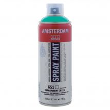 Bombe De Peinture Amsterdam - 400ml - Vert Transparent